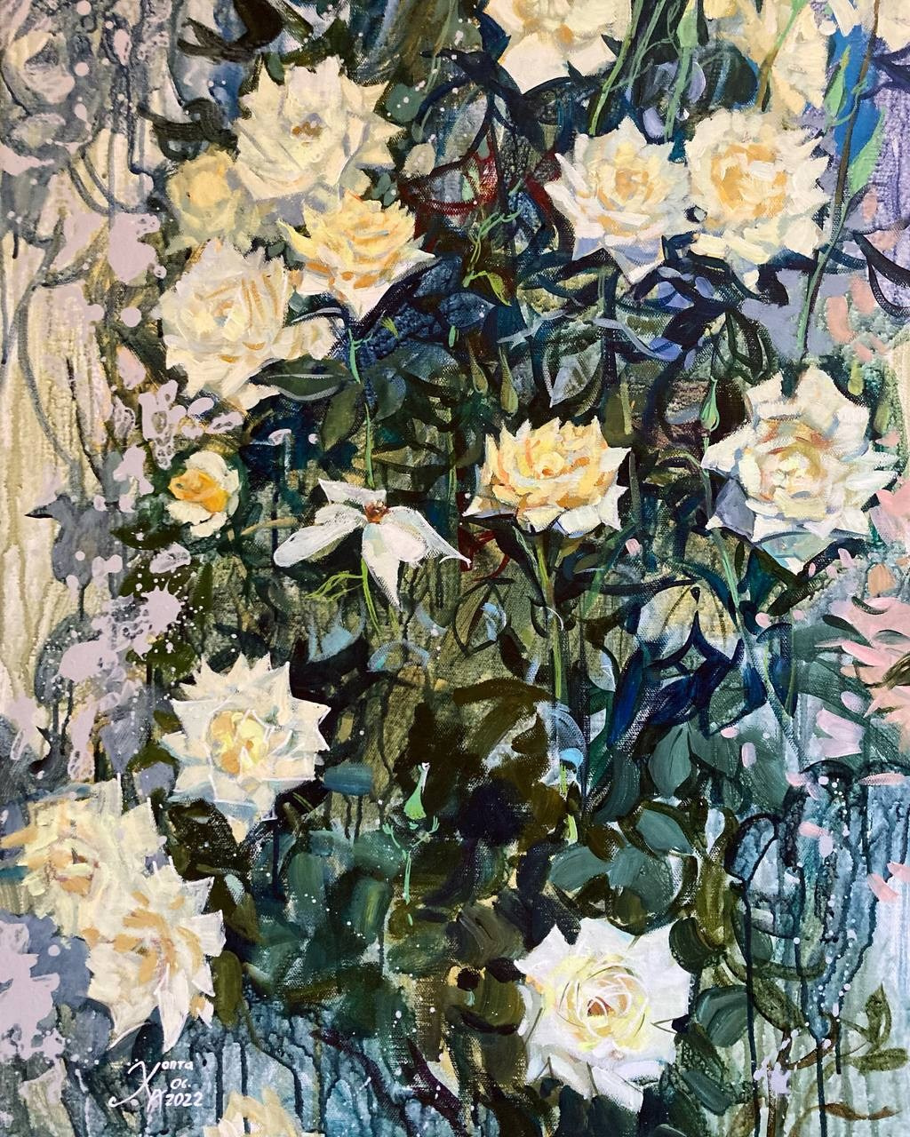 ЖИВОПИСЬ ГАЛЕРЕЯ. Artist Anna Khopta. Oil and Acrylic Paintings. Moscow