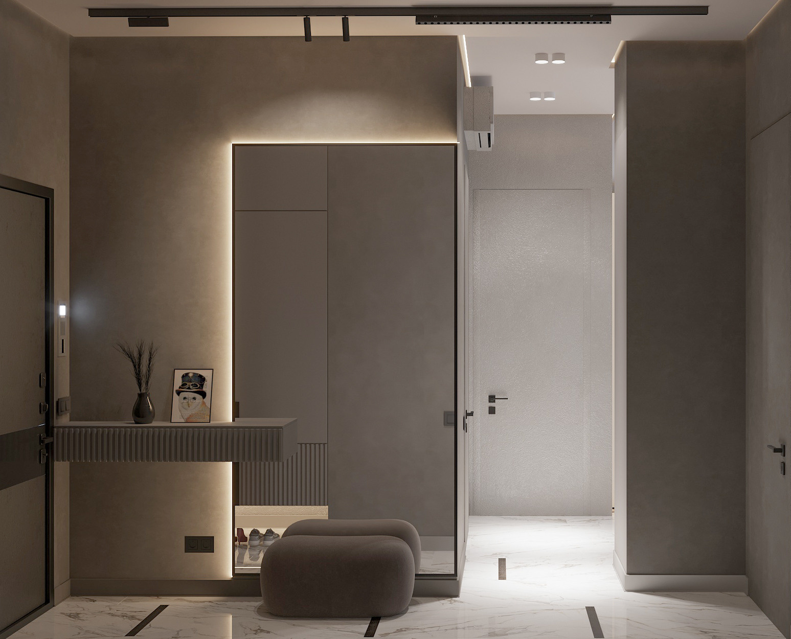 Квартира Кутузов Град. Архитектурно-дизайнерское бюро ROOMS