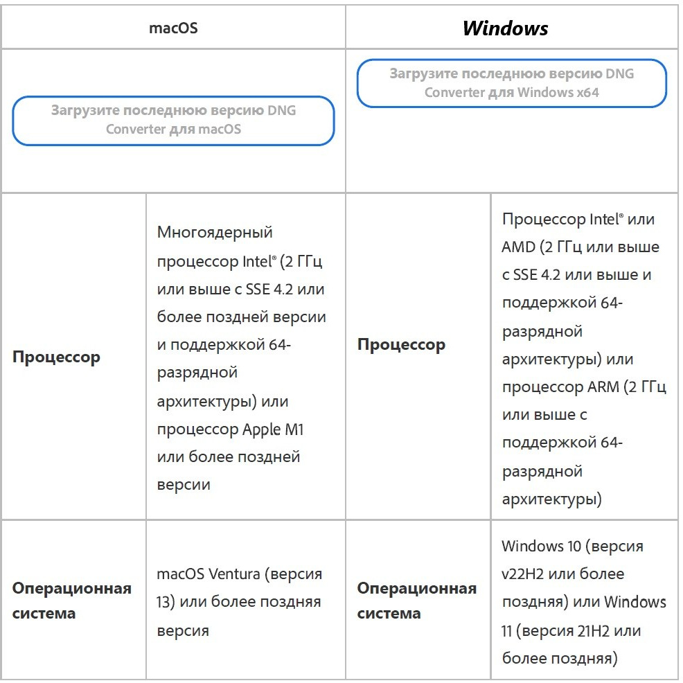 Adobe Digital Negative Converter. Фотошкола Елены Светловой (Санкт-Петербург)