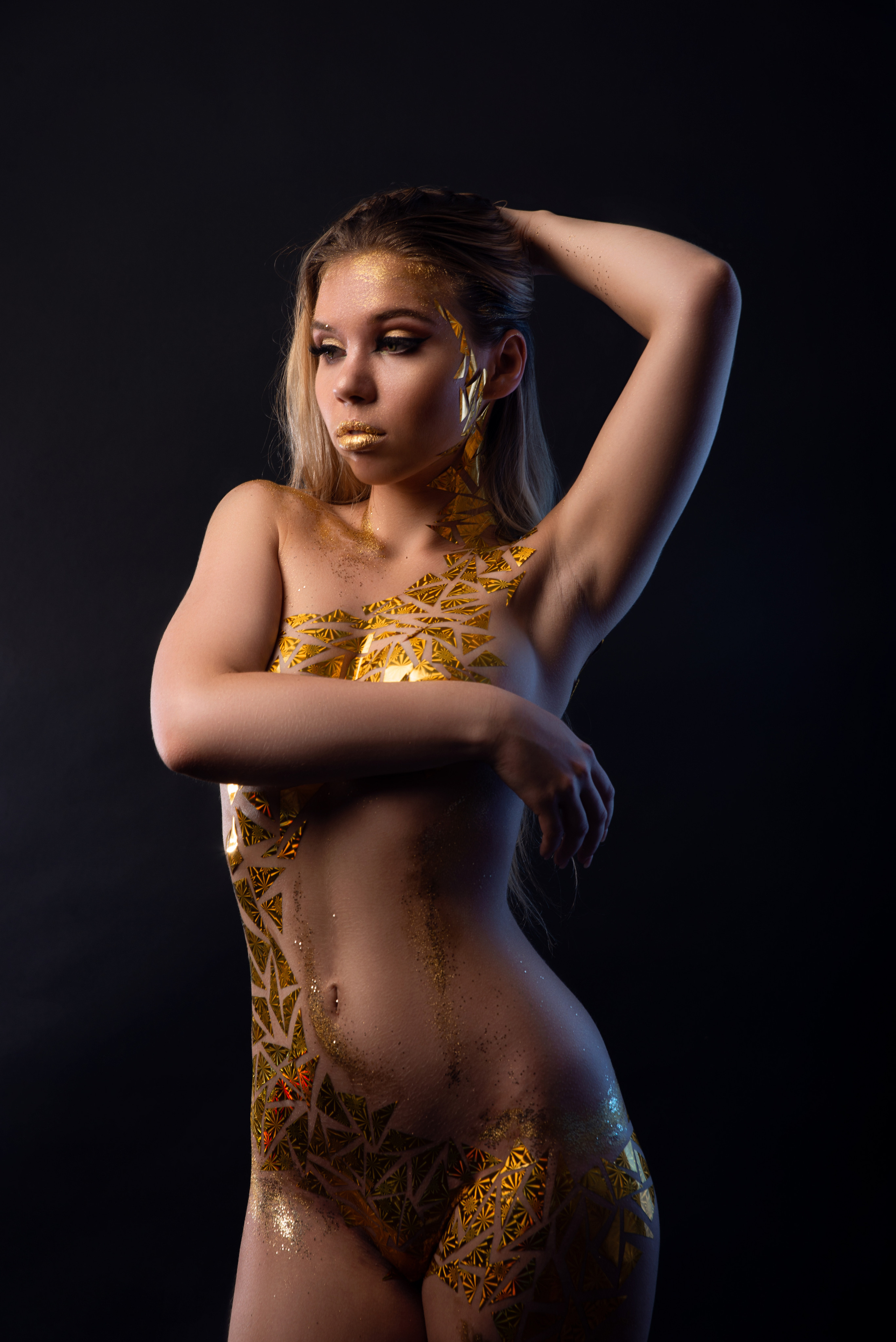 Бодиарт оклейка. Гармония и детали в фотографии Фото продакшен