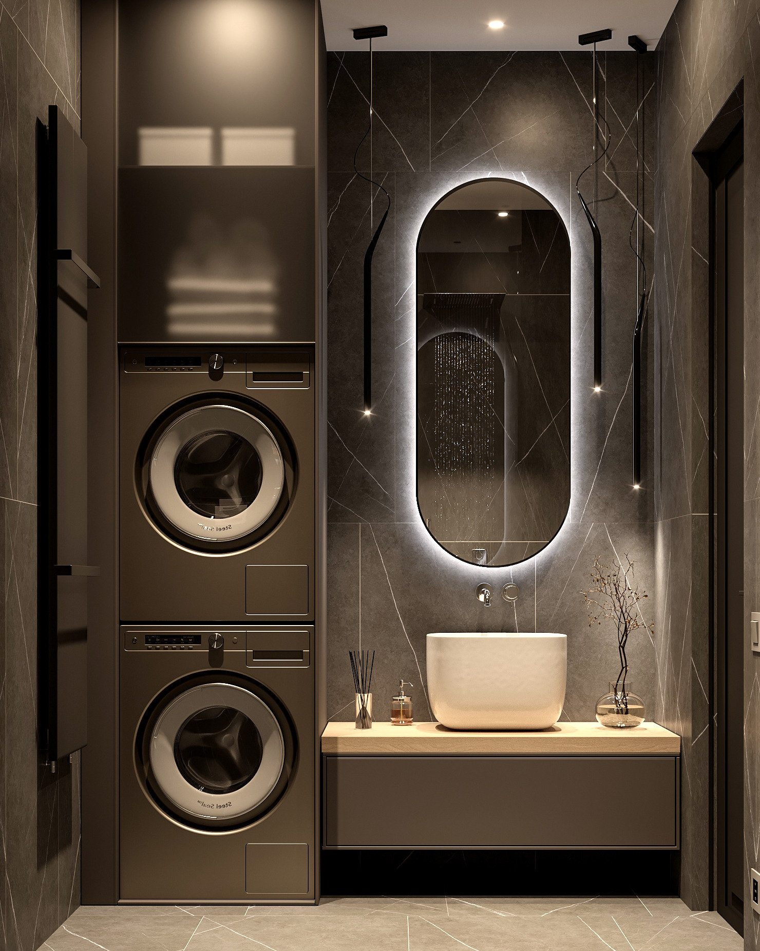 Квартира Жириков. Архитектурно-дизайнерское бюро ROOMS