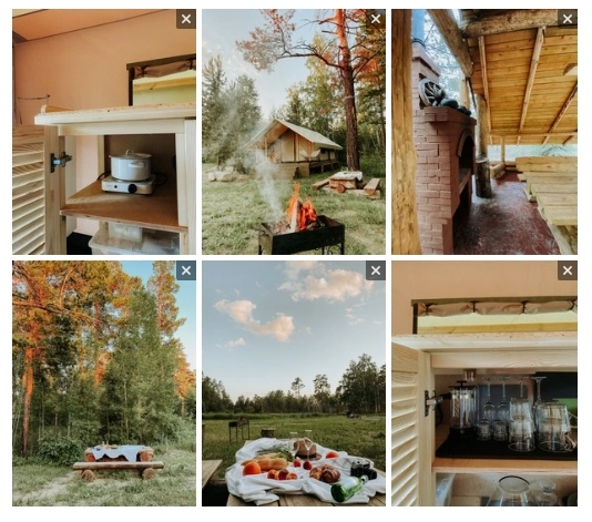 Визуальное оформление для продвижения социальных сетей. Студия контента «СВОЕ МЕСТО»