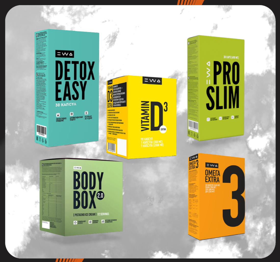 Схемы приема добавок и витаминов EWA Product - смотреть на сайте партнера