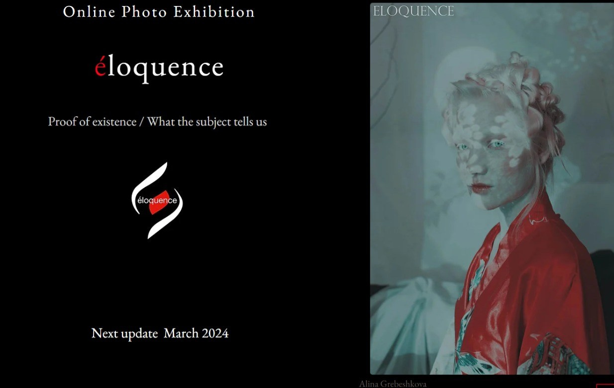 ОН-ЛАЙН ВЫСТАВКА «ElOQUENCE». ЯПОНИЯ.ФЕВРАЛЬ 2024. MAIN