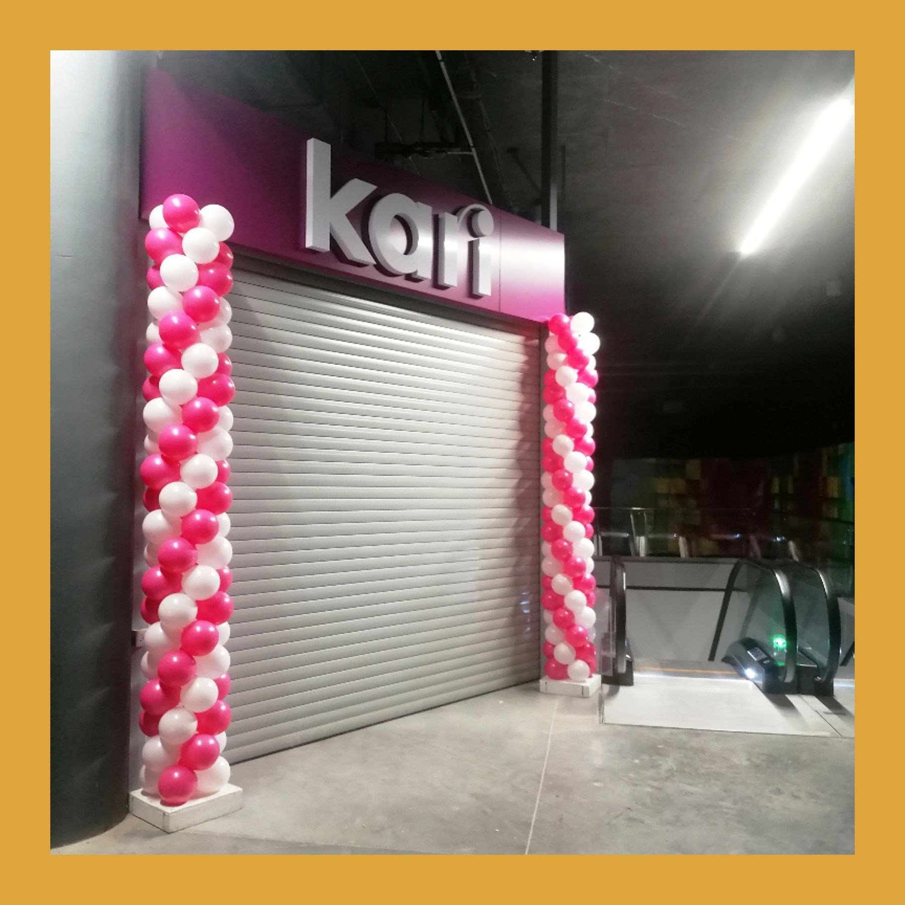 Оформление на открытие магазина. Студия праздничного декора