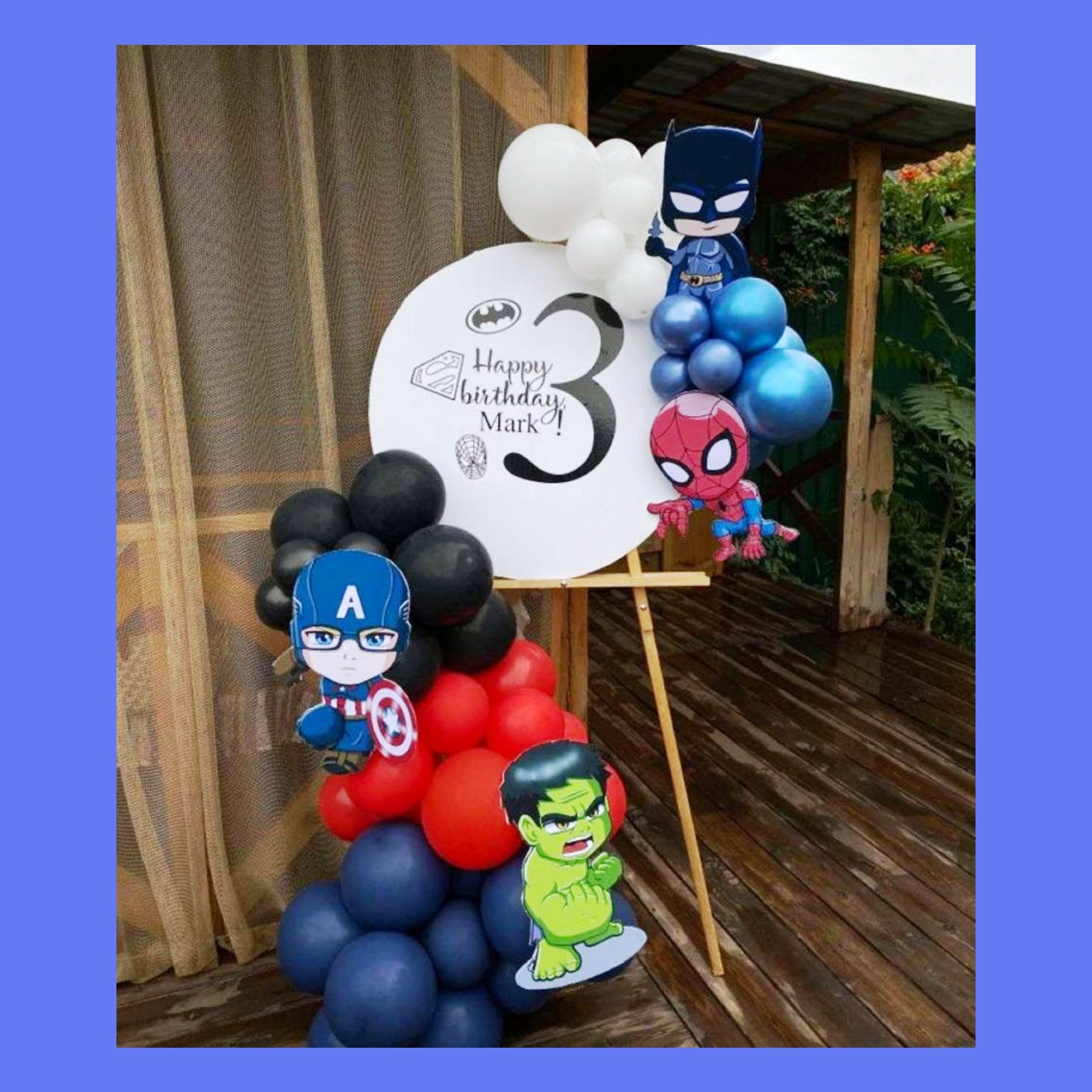 Бенто мини фотозона. Студия праздничного декора