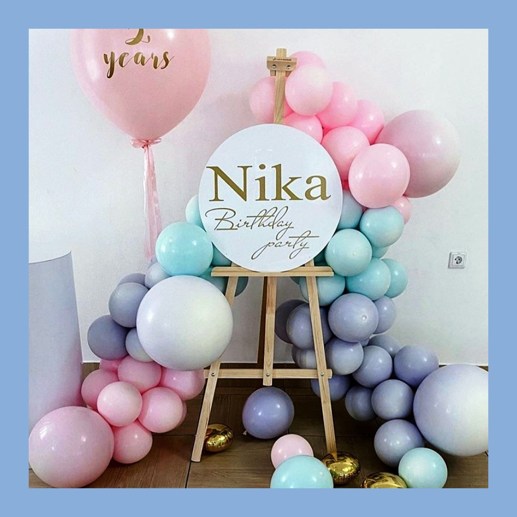 Бенто мини фотозона. Студия праздничного декора