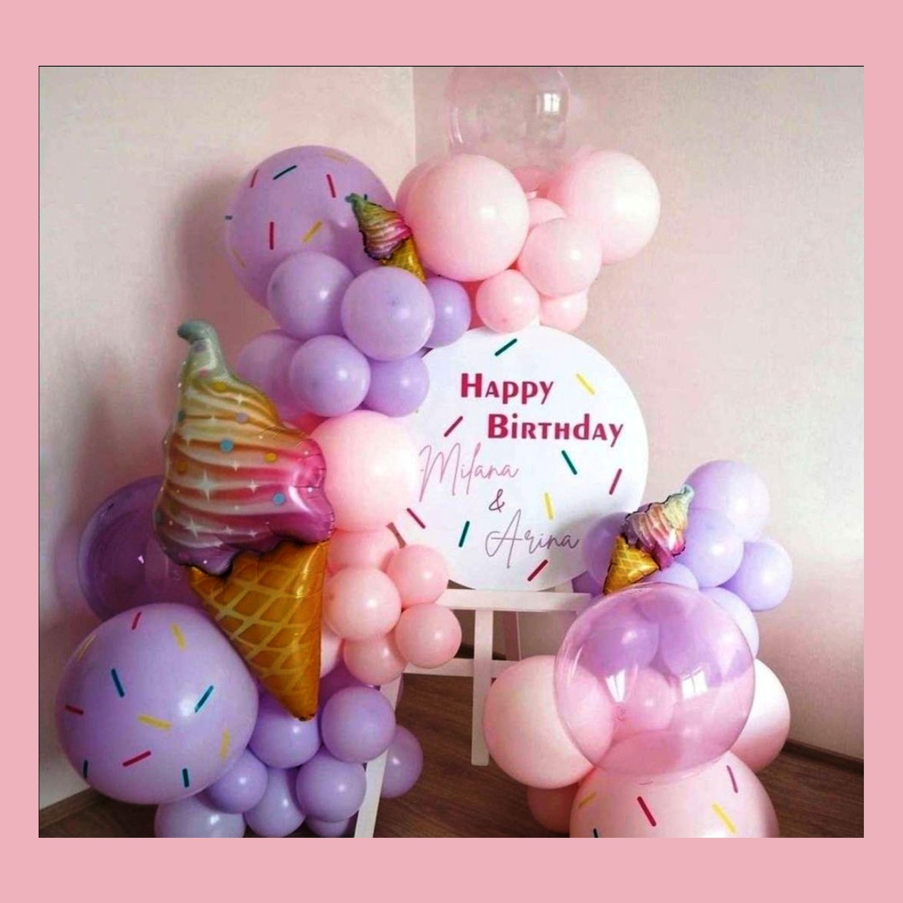 Бенто мини фотозона. Студия праздничного декора