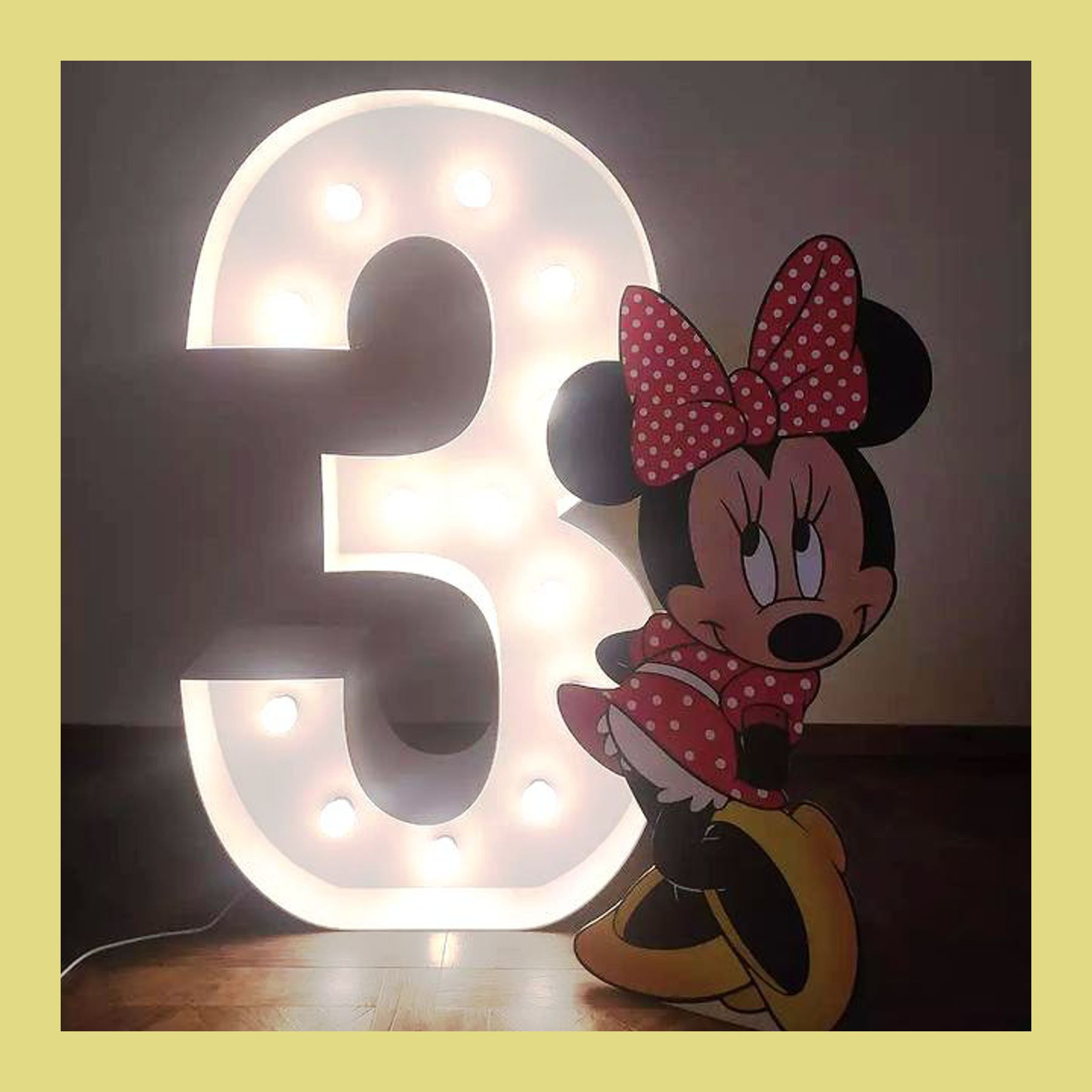 Цифра на день рождения. Студия праздничного декора