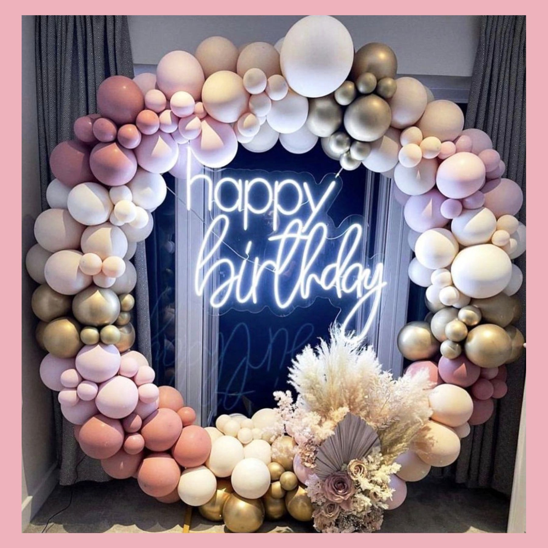 Круглая арка. Студия праздничного декора