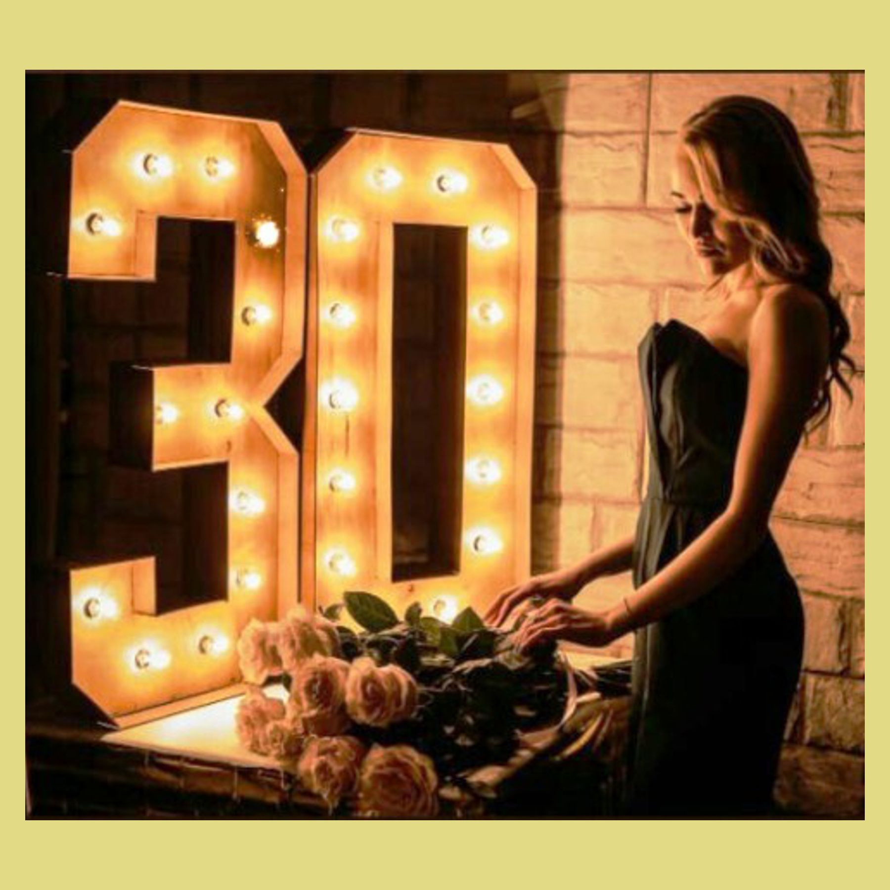 Цифра на день рождения. Студия праздничного декора