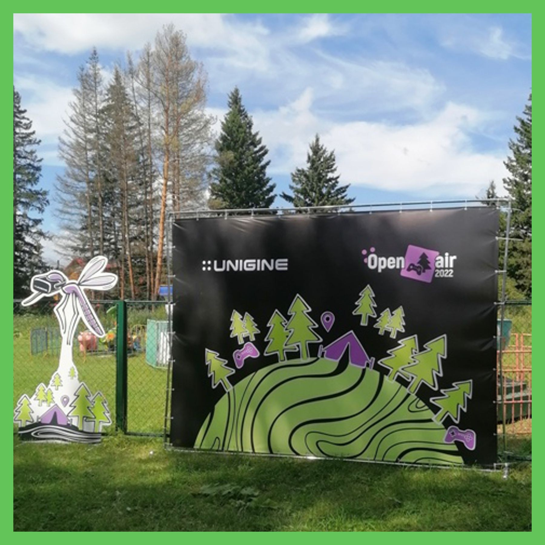 Пресс Бренд волл. Студия праздничного декора