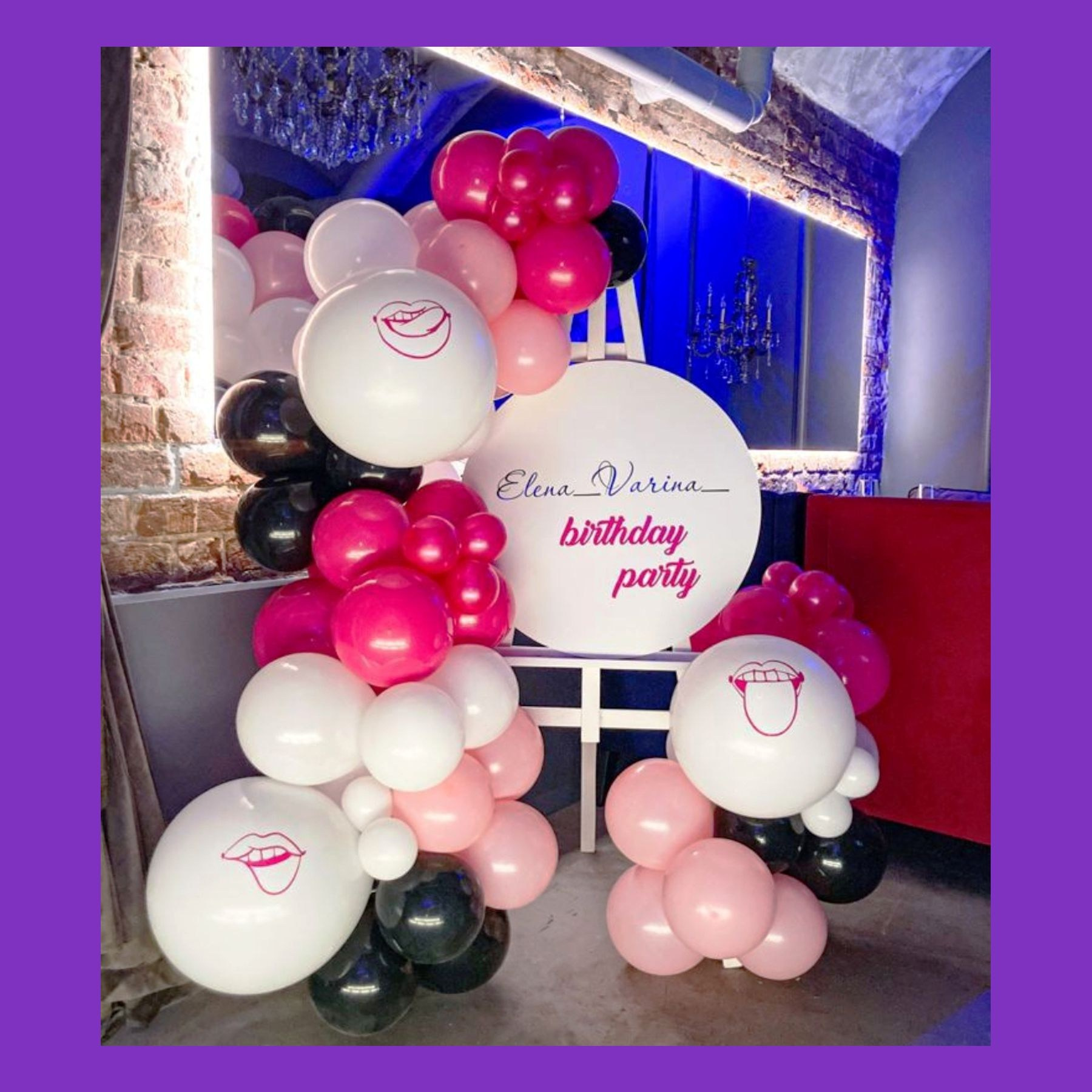 Бенто мини фотозона. Студия праздничного декора