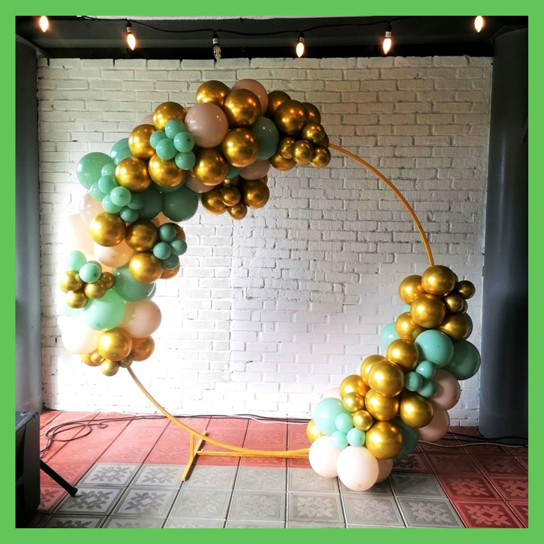 Круглая арка. Студия праздничного декора