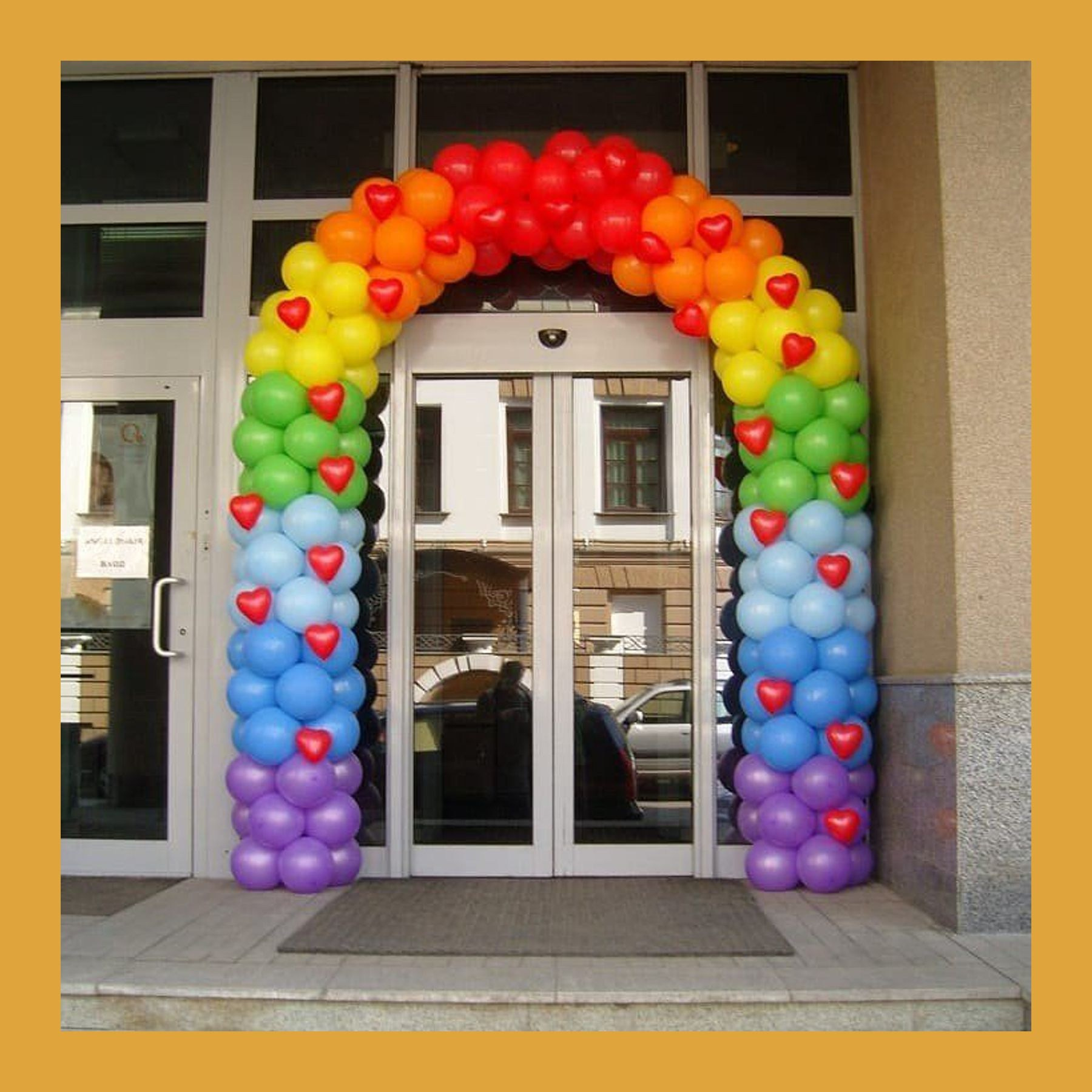 Оформление на открытие магазина. Студия праздничного декора