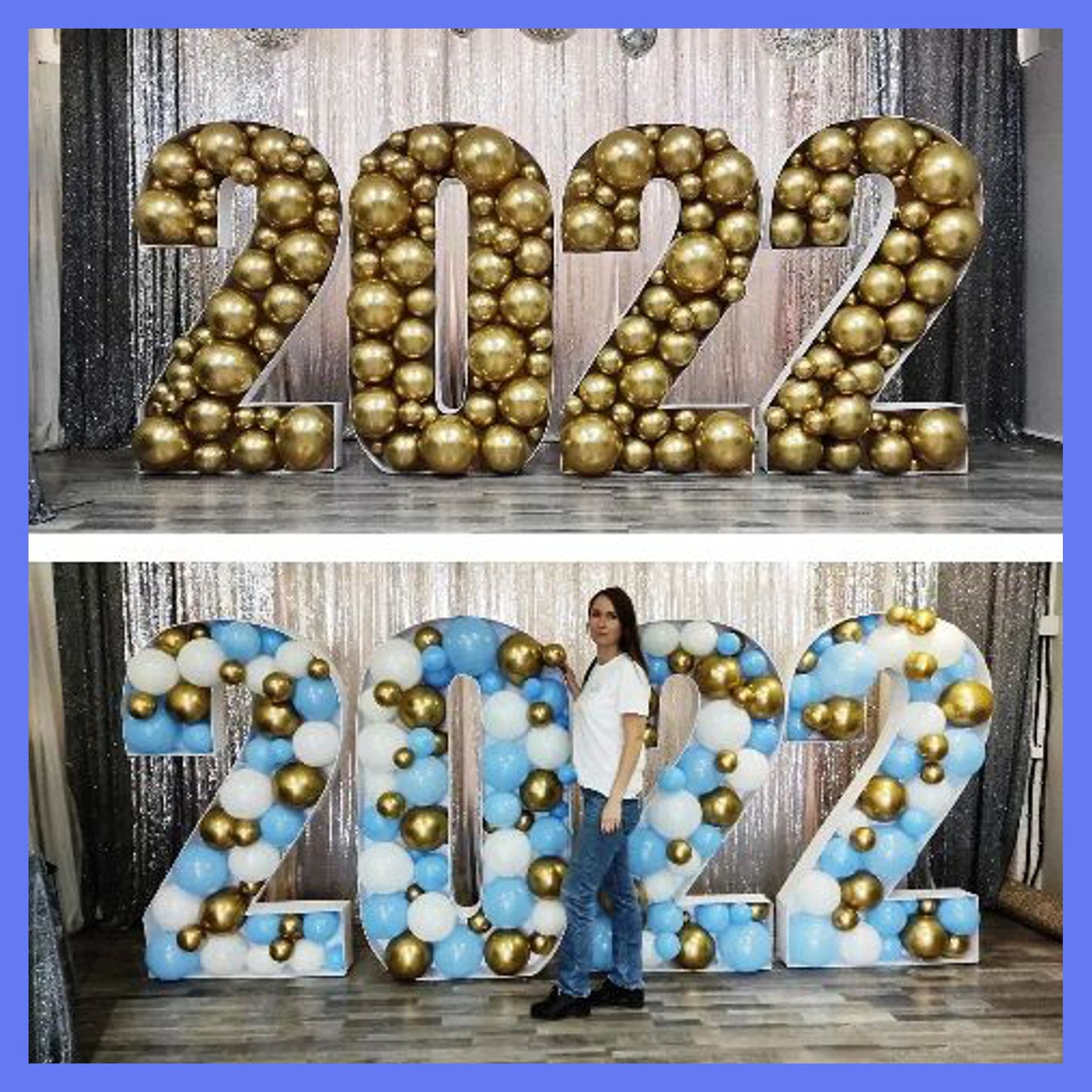 Цифра для аэромазайки. Студия праздничного декора