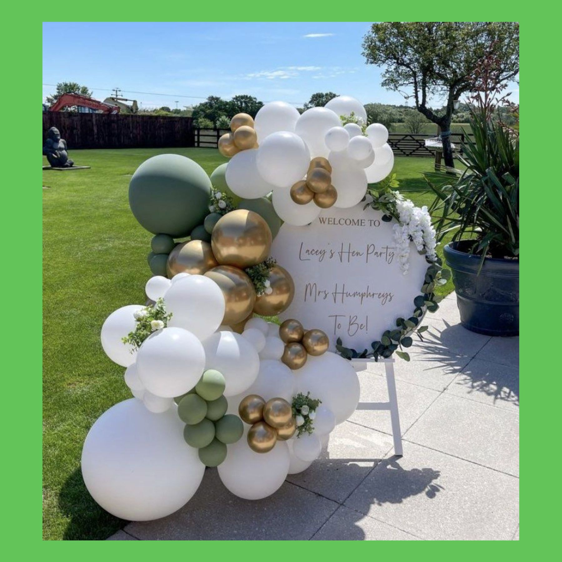 Бенто мини фотозона. Студия праздничного декора