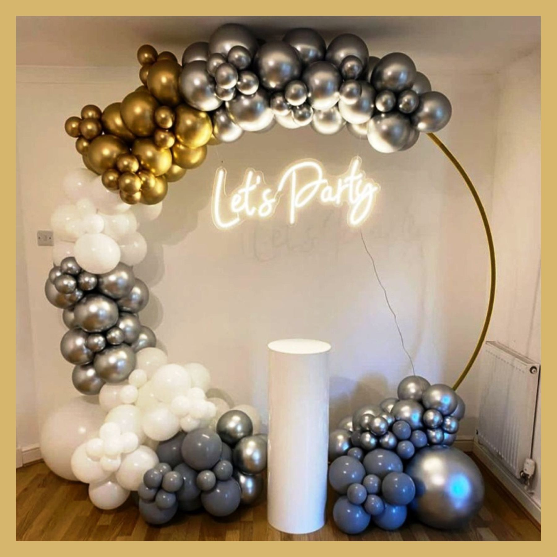 Круглая арка. Студия праздничного декора