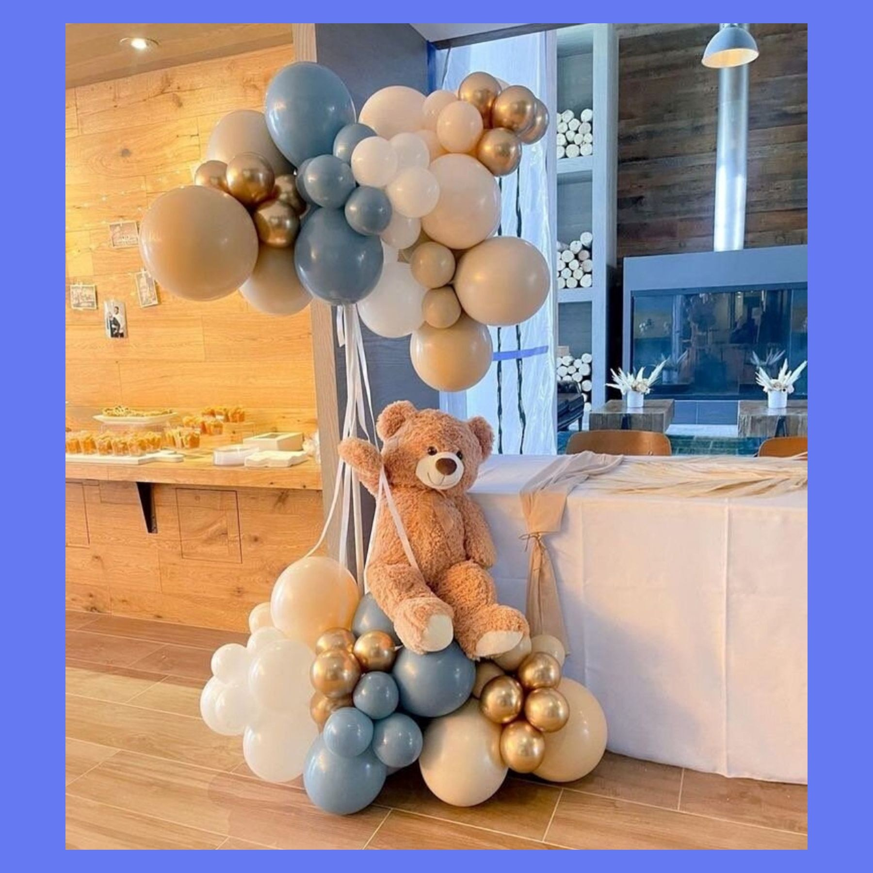 Фотозона на годик. Студия праздничного декора