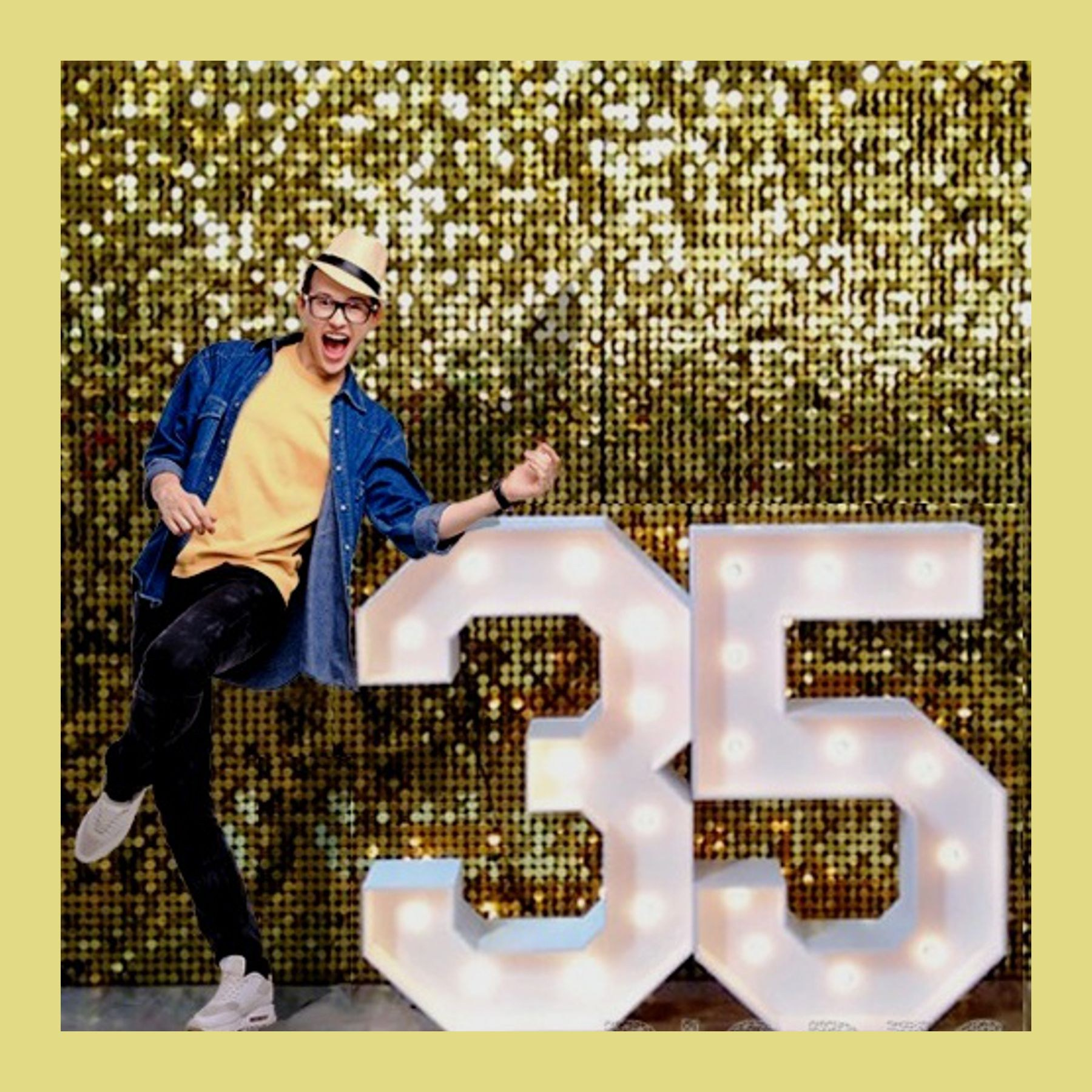 Фотозона для мужчины. Студия праздничного декора