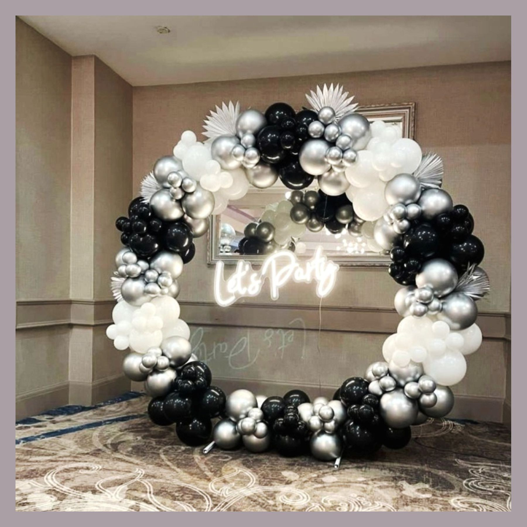 Круглая арка. Студия праздничного декора