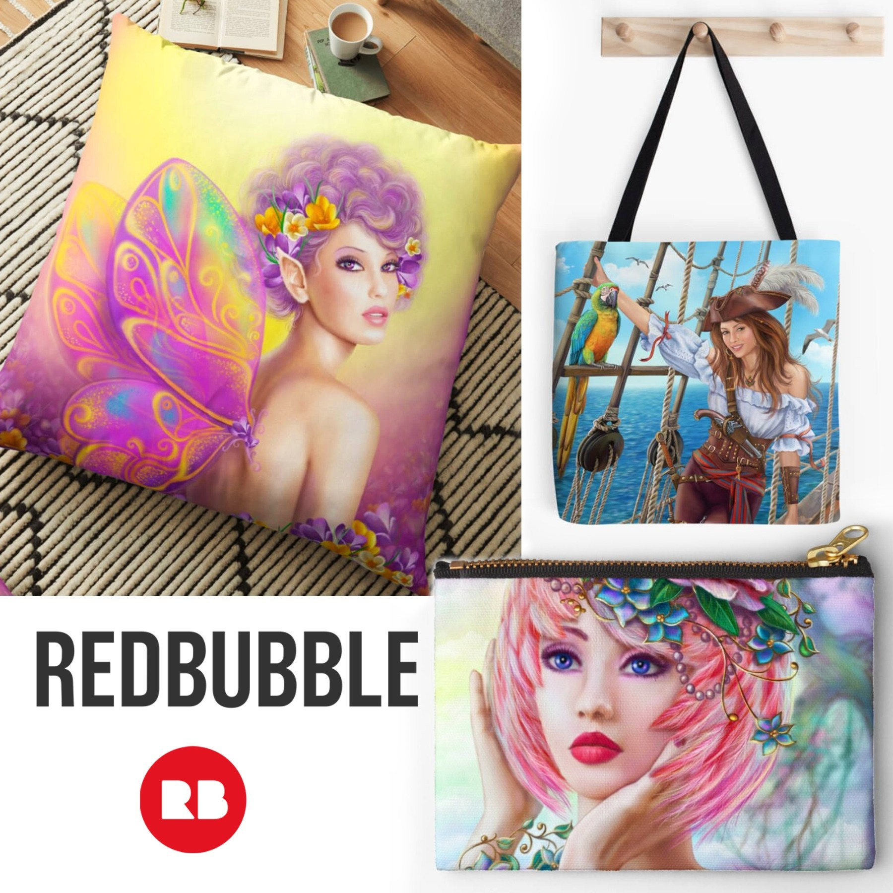 Products. Alena Lazareva artist