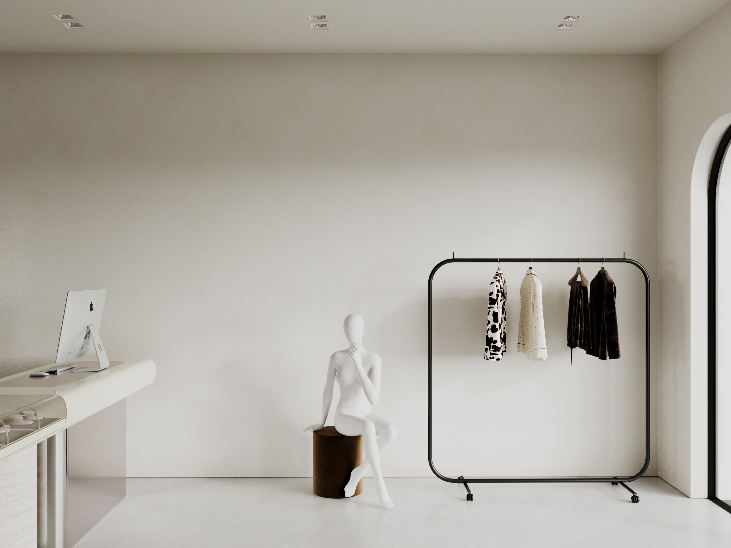 Дизайн-проект интерьера магазина Aruelle