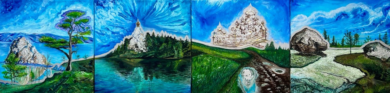 Серия «Места силы». Картины пейзаж