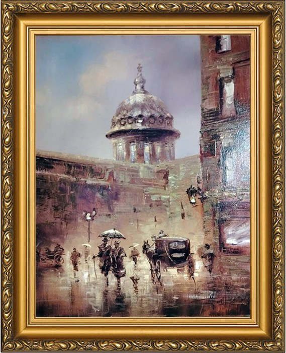 Город, виды Санкт-Петербурга, Исаакиевский Собор, прогулка