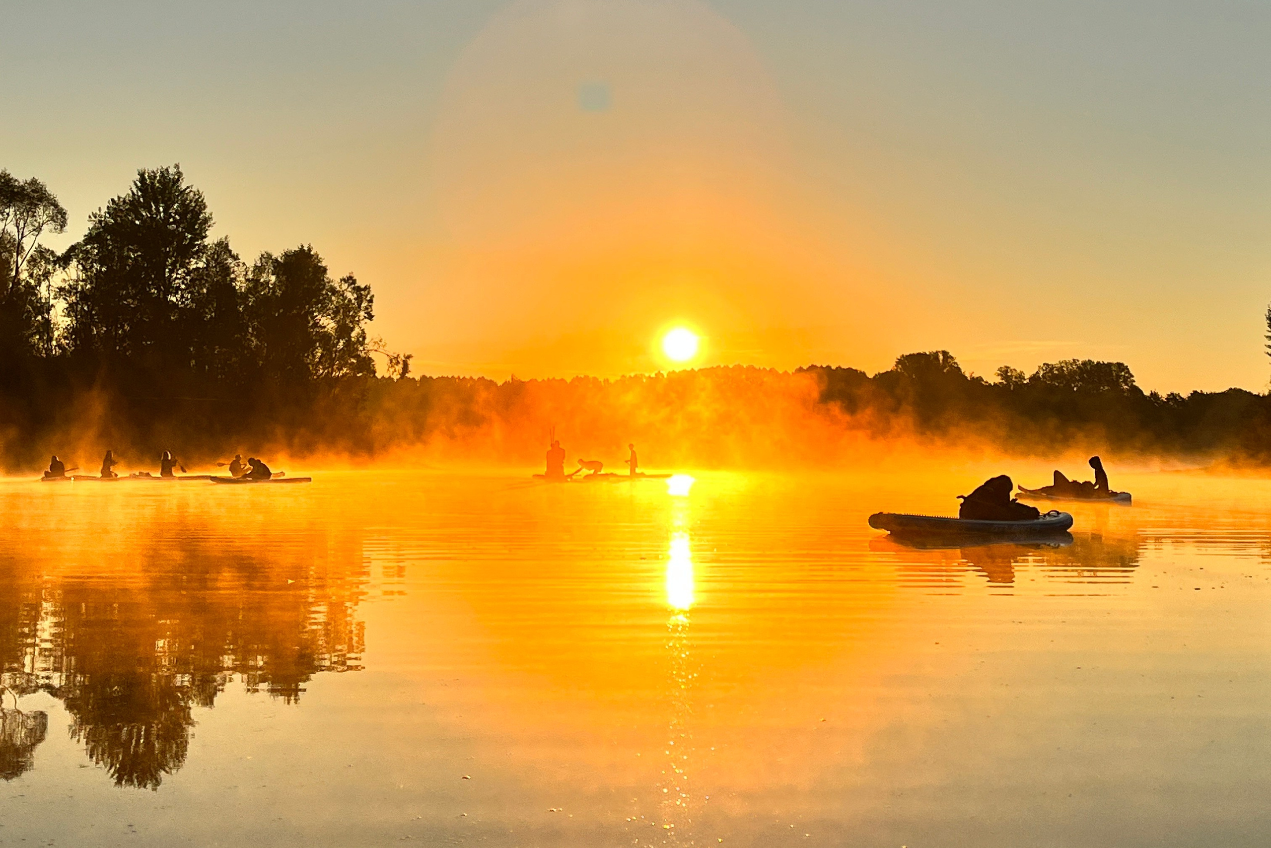 Прогулки на сапбордах в Уфе — Время Приключений