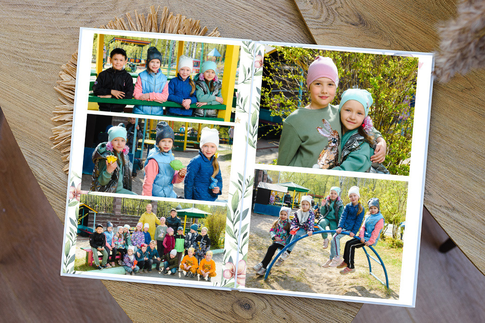 Индивидуальные выпускные альбомы для детского сада. Студия выпускных альбомов Ольги Галкиной. Томск