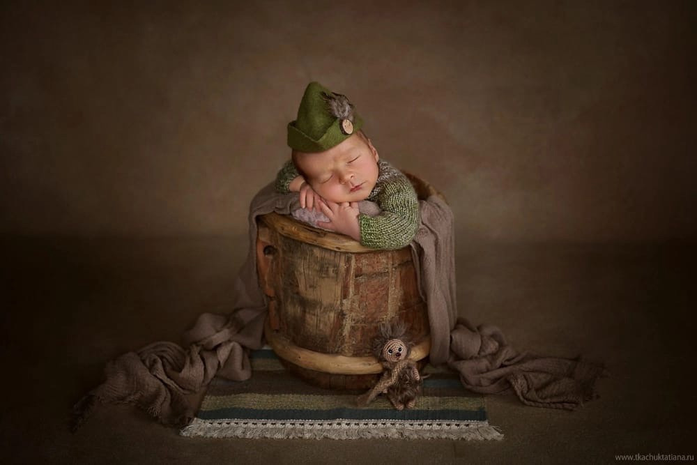 Новорожденные. Классика. Фотограф новорожденных беременных в Тюмени Ткачук Татьяна