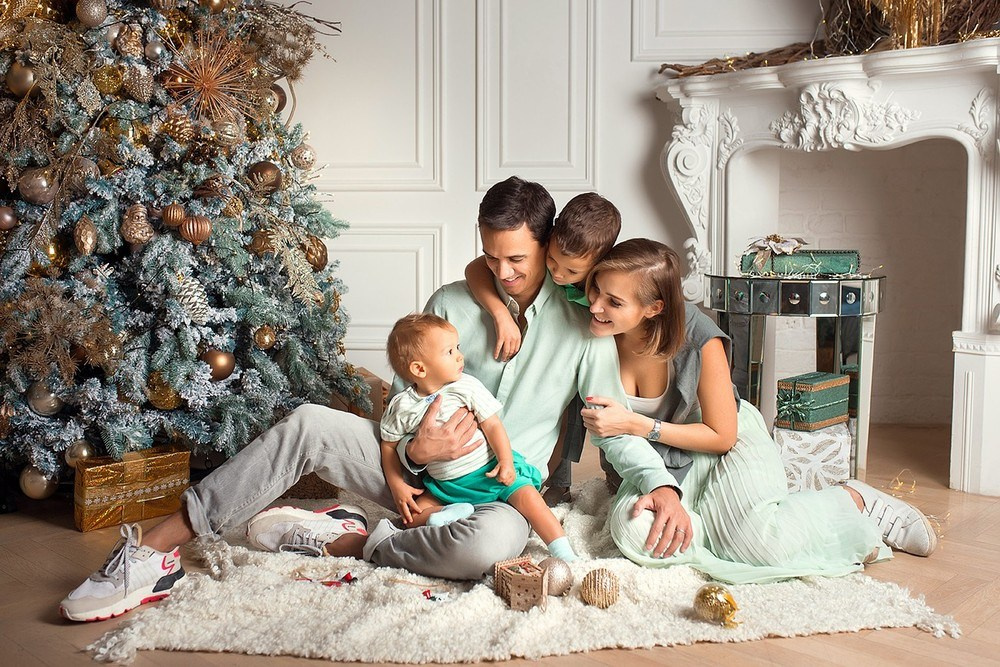 Что одеть на новогоднюю съемку?. Семейный и детский фотограф Оля в Тюмени