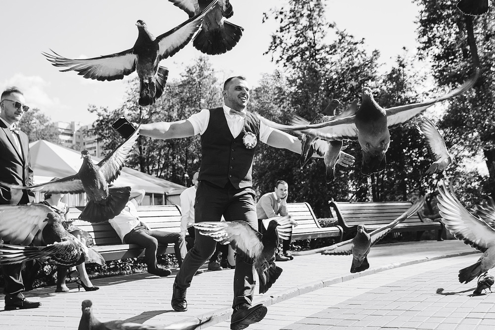 Как развлечь гостей на свадьбе. Свадебный фотограф Роман Медведев , Минск, Беларусь