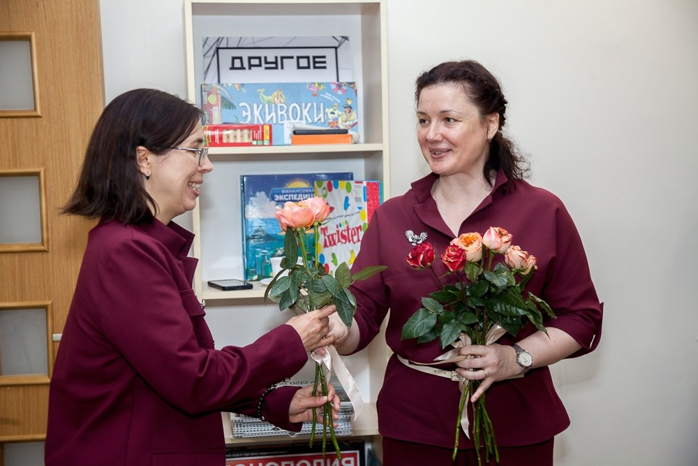 Центр семейного чтения. Художник Марина Новосельская