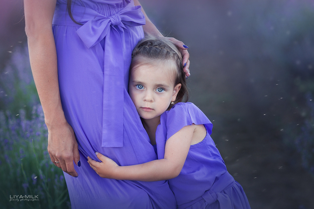 Фотосессия в лаванде. Фотограф Лия Милк | Москва, Подмосковье