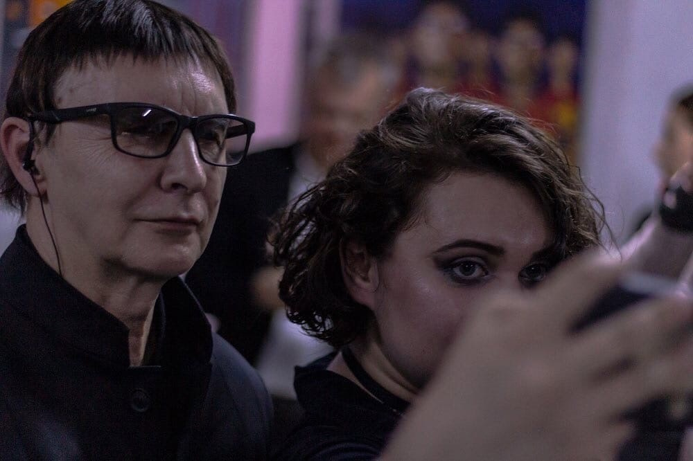 «Пикник» и Вася Ложкин — презентация мультклипа «Все перевернется». Концертный репортёр Валерия Сафина