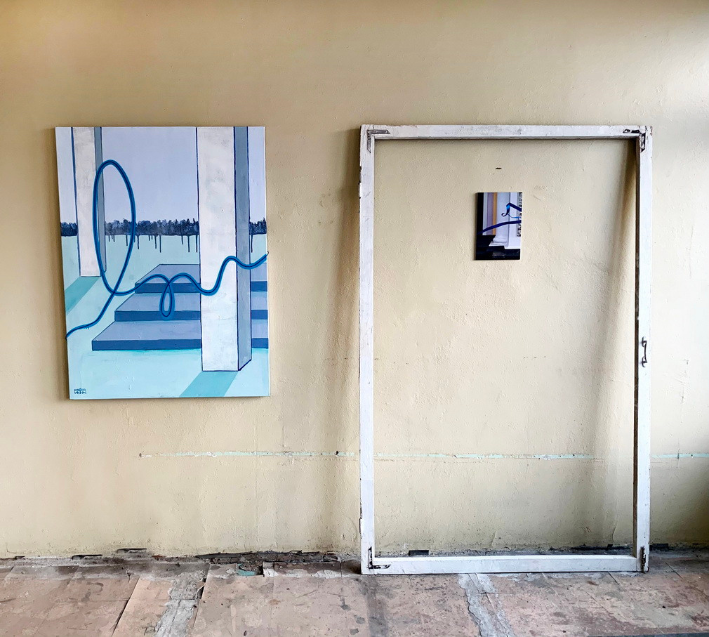 Axis Mundi. Artist Anna Snegina Художница Анна Снегина