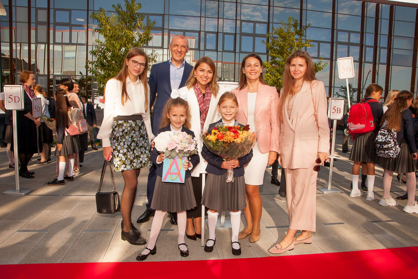 Удачный букет для первого сентября