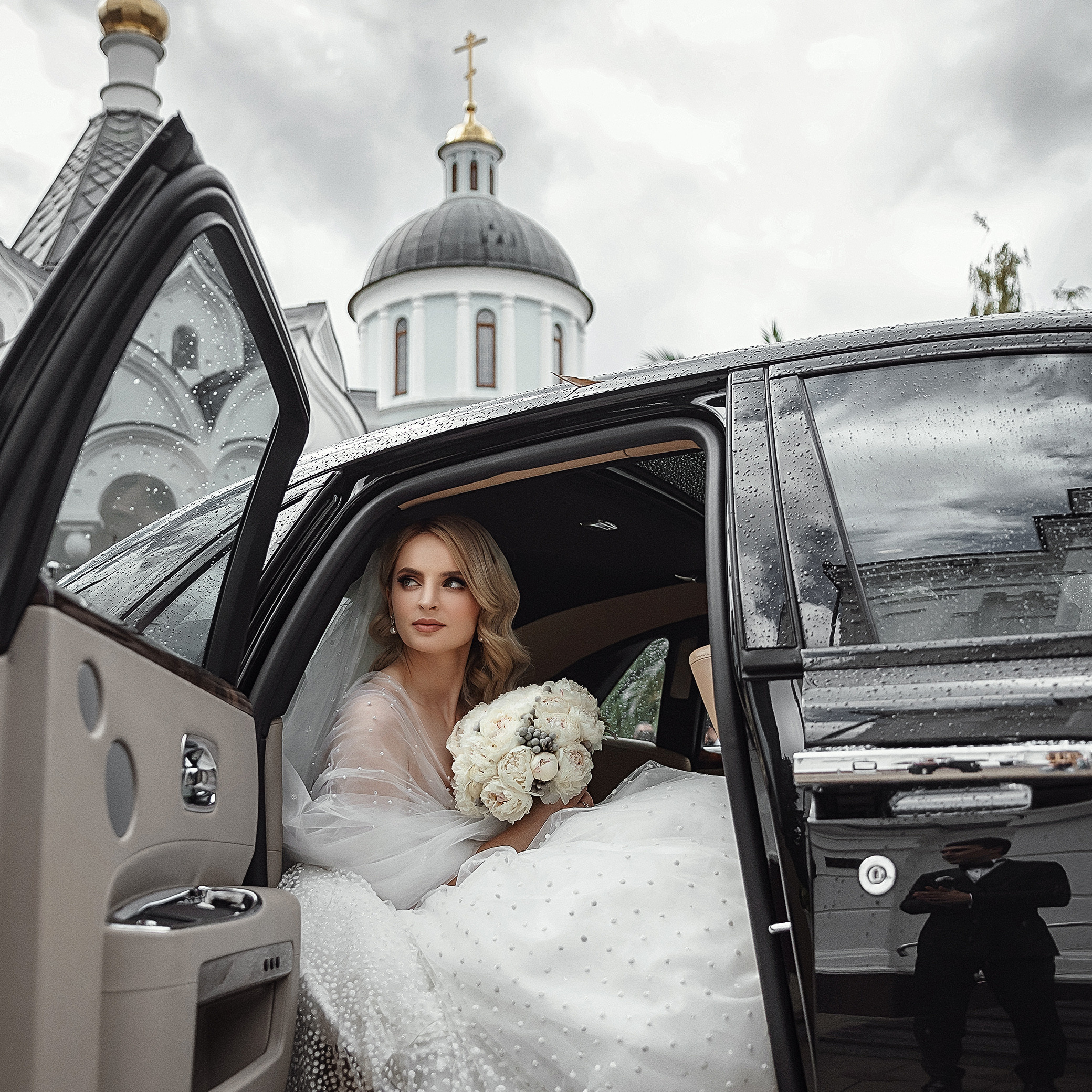 Свадебная съемка на пальмах в Олимпийском парке