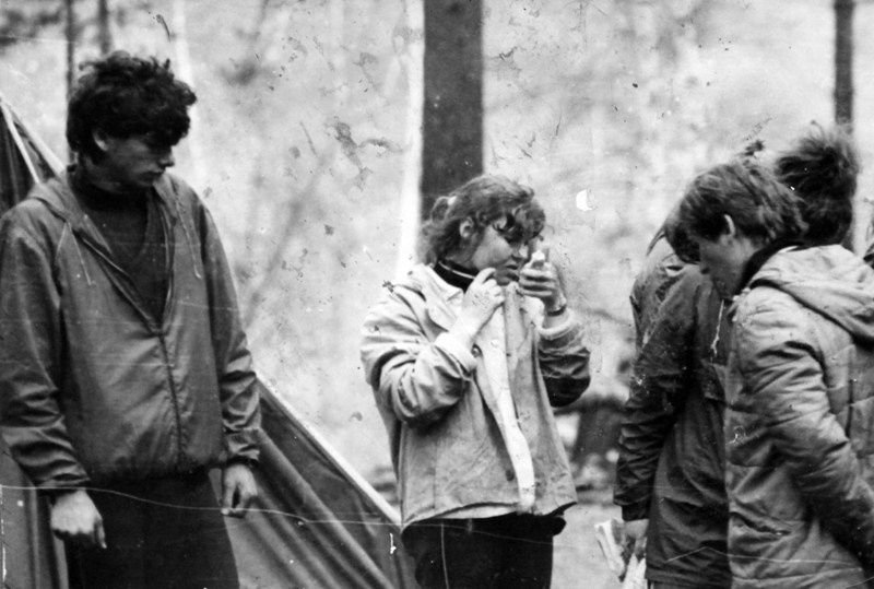 Турслет (1988). Фотограф Эдуард Алмадаков