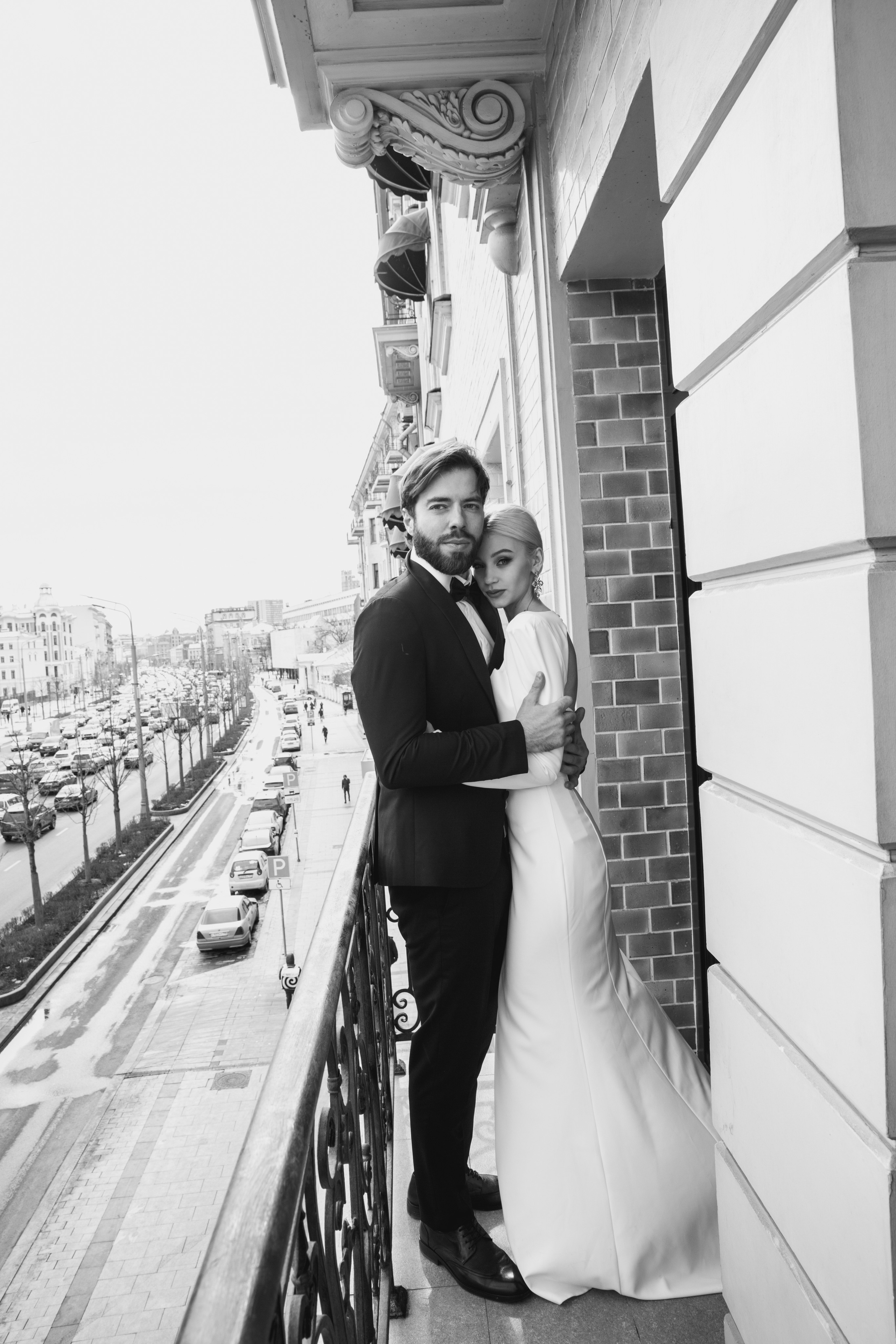 Свадебное. Жених и невеста — утро в отеле. Визуальный художник Лиана Даренская, Москва