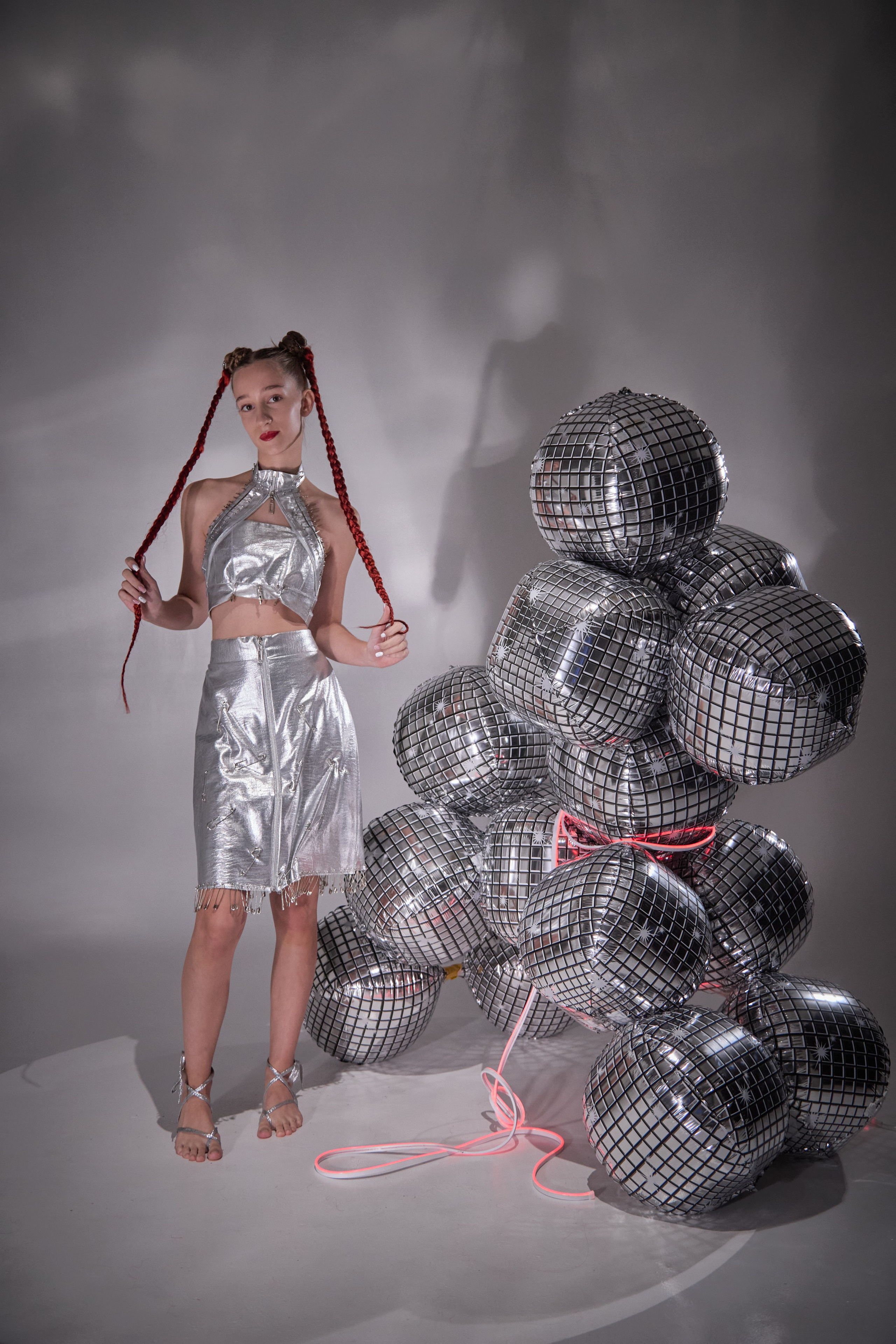 Silver dog. MeLora Photo