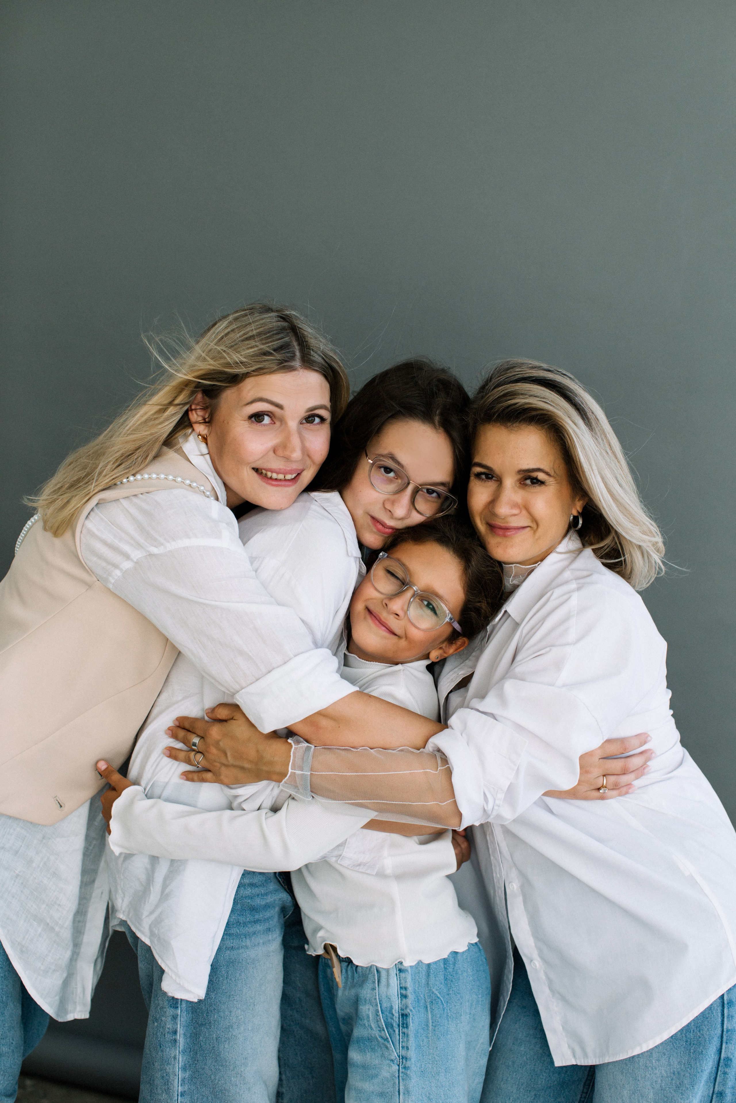 Съёмка для большой семьи. Семейный и детский фотограф в Новосибирске Алёна Шашенкова