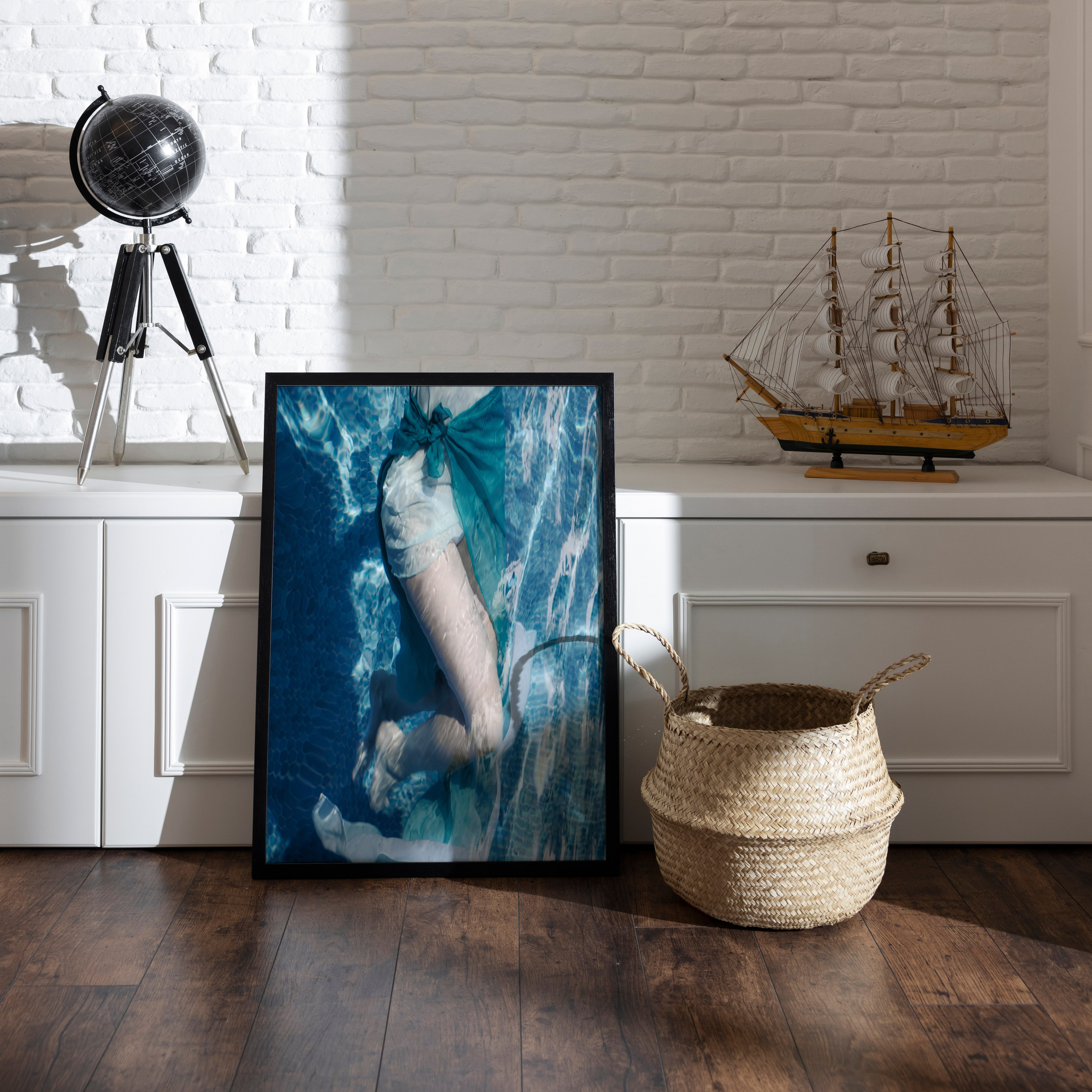 Фотография для интерьера в голубых оттенках. Арт-фотограф. Фотосъемка, авторские принты для интерьера