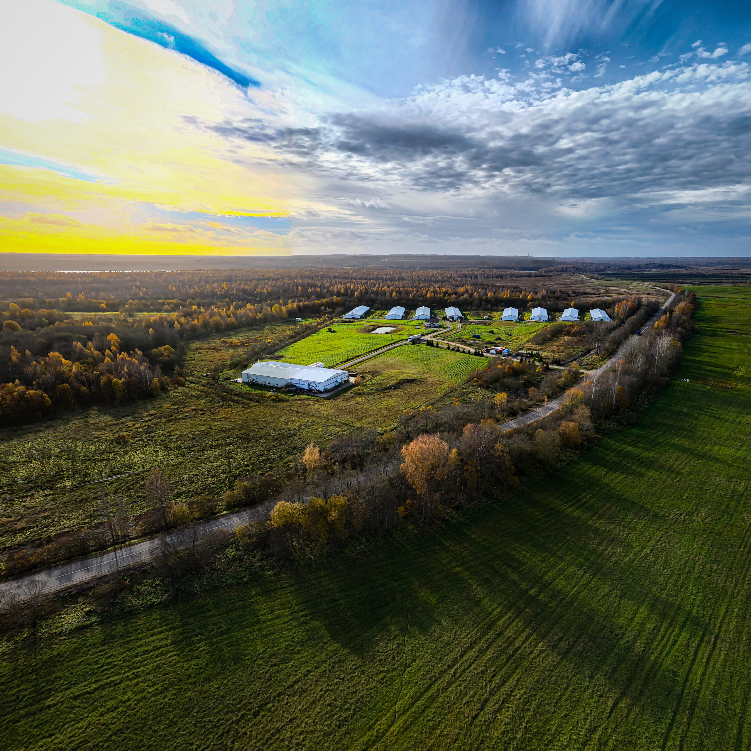 Аэросъемка. Студия визуального контента в Санкт-Петербурге и Москве