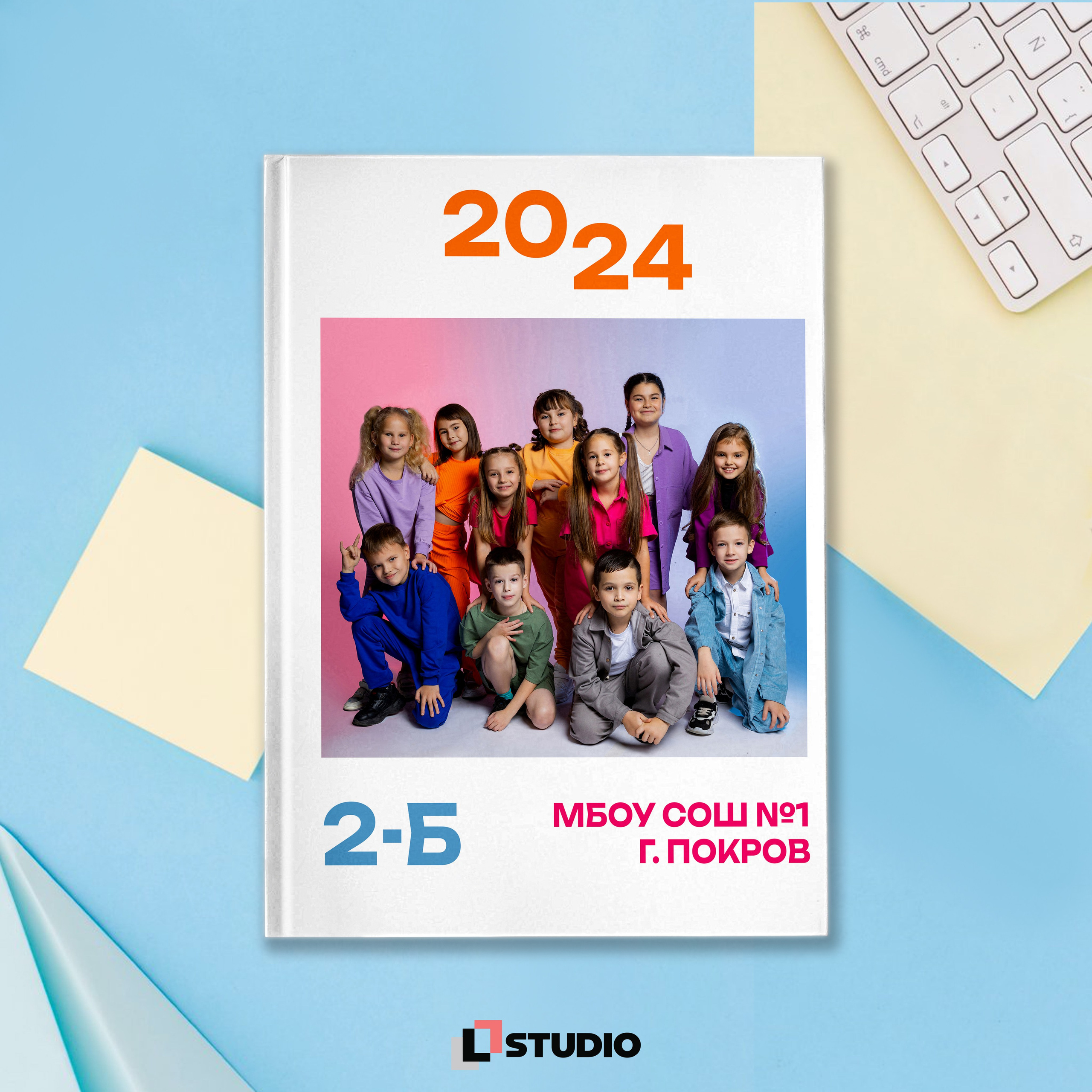 Креативная фотосессия в фотостудии для школьников