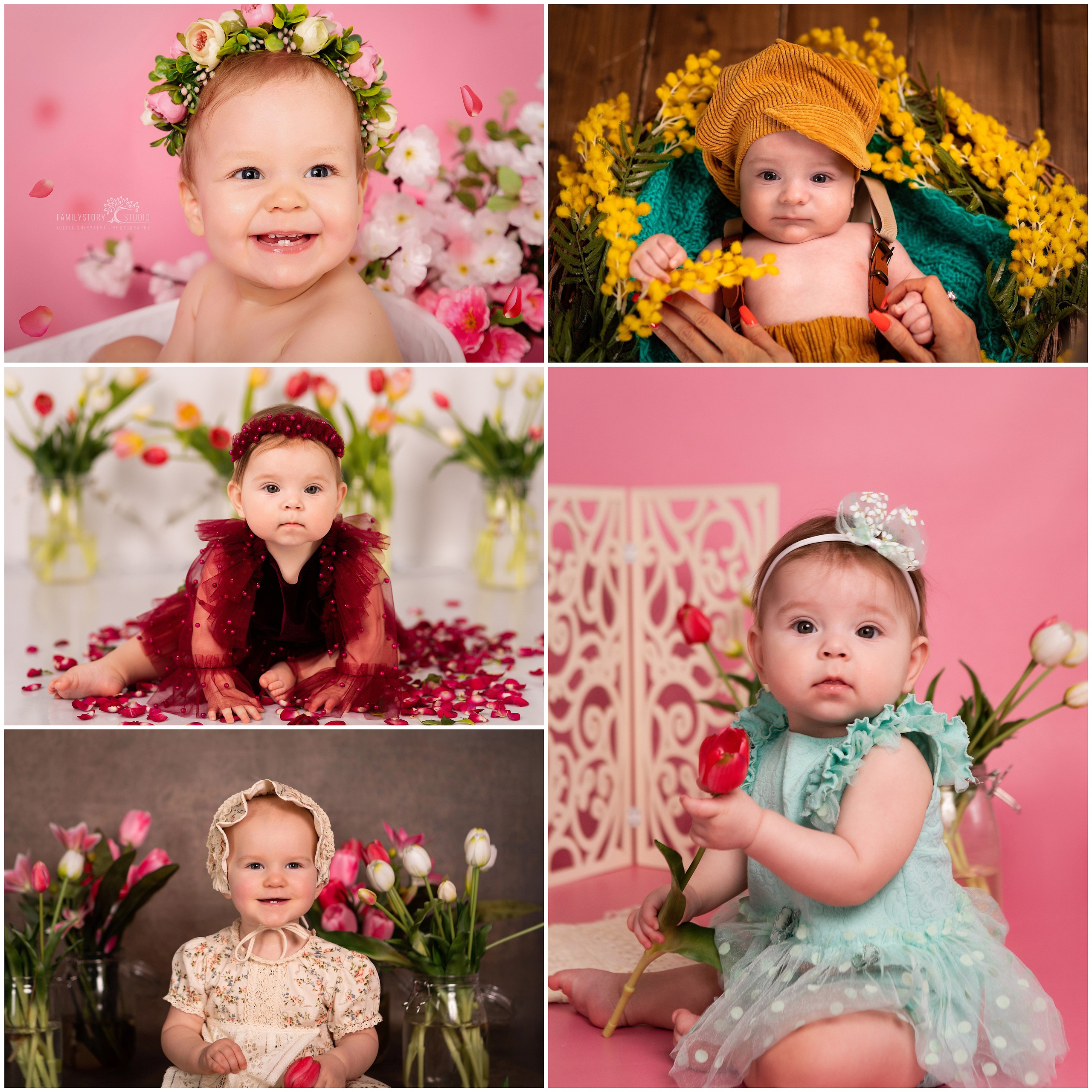 Весенний фотопроект с тюльпанами и мимозой. ФОТОГРАФ НА ГОДИК, БЕРЕМЕННОСТИ, НОВОРОЖДЕННЫХ, КРЕЩЕНИЯ МОСКВА