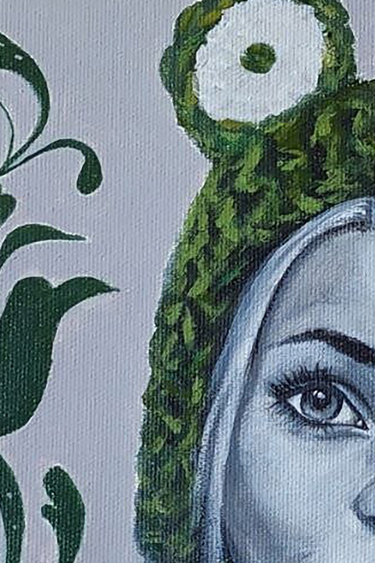 Екатерина Можаева_«Царевна Лягушка», серия Царевны. Галерея «Осторожно Хрупкое»