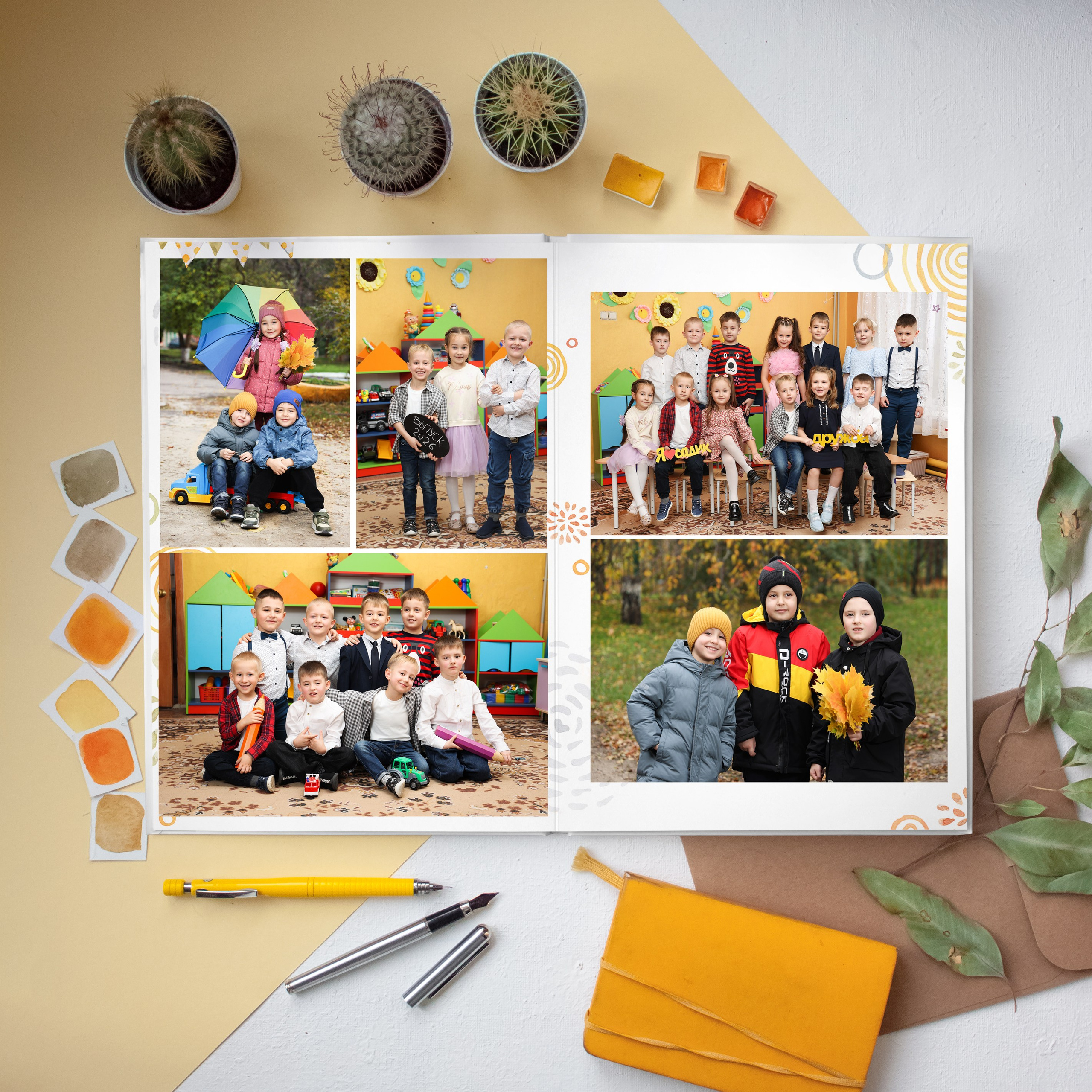 Персональный выпускной альбом для детского сада